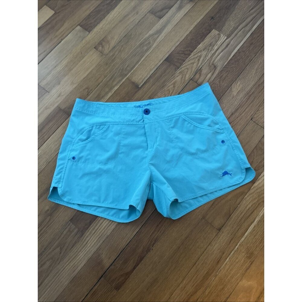 Pelagic OceanFlex Hybrid Shorts Women’s Green Performance Fishing Size 12